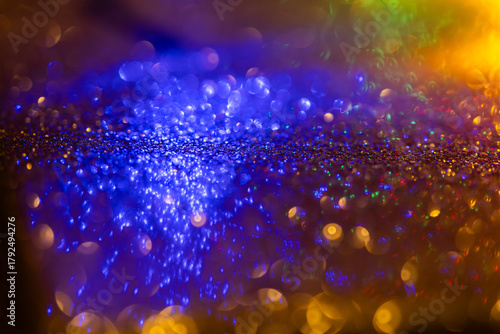 glitter and colorful festive holiday background