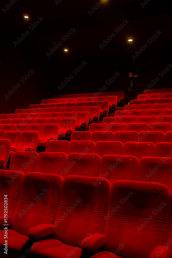 Obraz premium Empty Cinema Seats