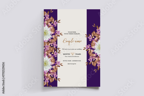 Save the date wedding invitation templates