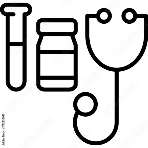Medical Equipment line icon