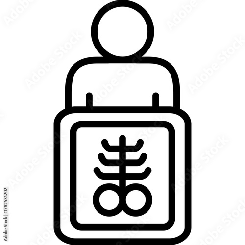 Medical Imaging line icon