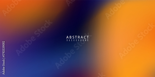 Energetic swirl pattern featuring vibrant blue and fiery orange tones. Abstract fluid background suitable for creative templates and marketing visuals.