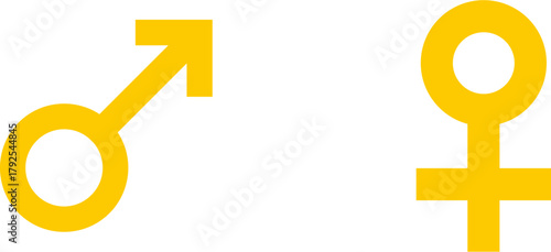Male and Female Gender Symbols