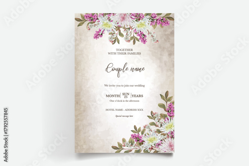 Save the date wedding invitation templates