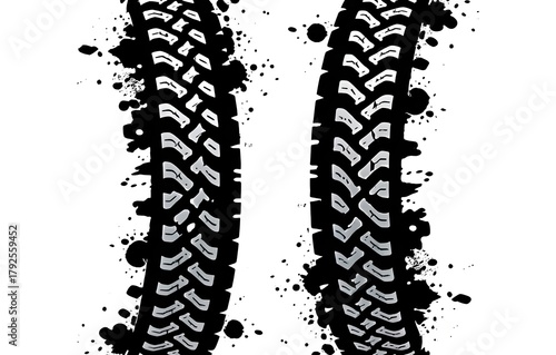 Car wheel isolated on a clean white background. 