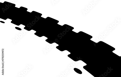 Car wheel isolated on a clean white background. 