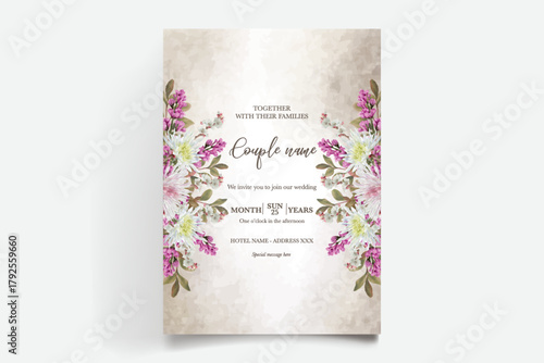 Save the date wedding invitation templates