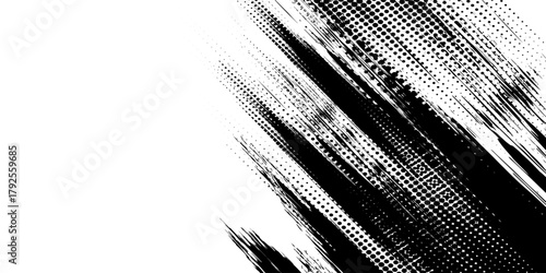 Tire tracks background for rally, drift, motocross, off-road and other auto and motorsport. Black tire marks on a white background with a worn effect and splashes of dirt. Vector isolated texture