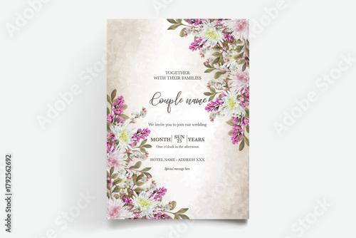 Save the date wedding invitation templates