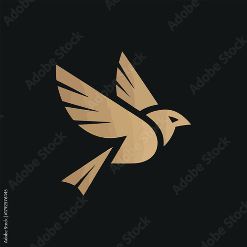 vector illustration of a bird
