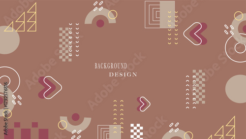 elements set background vector design