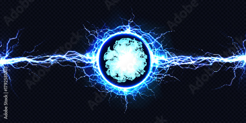 abstract blue background with space