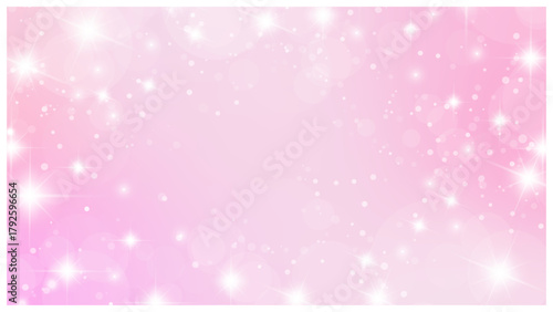 キラキラなメタリックグラデーション背景 淡いピンク