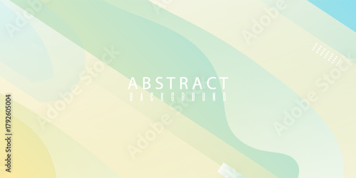 Minimalist abstract background with liquid shape gradation. Template banner gradient color with geometric element. suit for bussines, banners