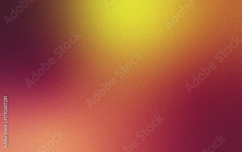 Gradient background with yellow, orange, and red hues