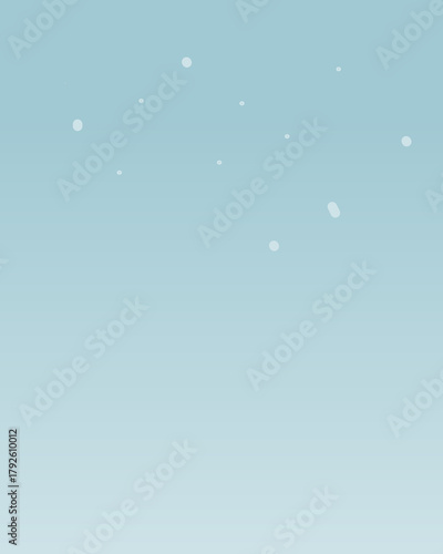 Minimalist Pale Blue Winter Gradient Background