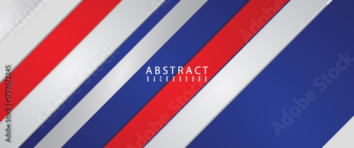Free Download Modern abstract background blue and red with white colorful. poster - GFXLoad