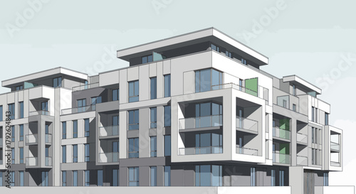 A modern smart home with solar panels, automated lawnmower, and various integrated technology icons for security, climate, and connectivity.