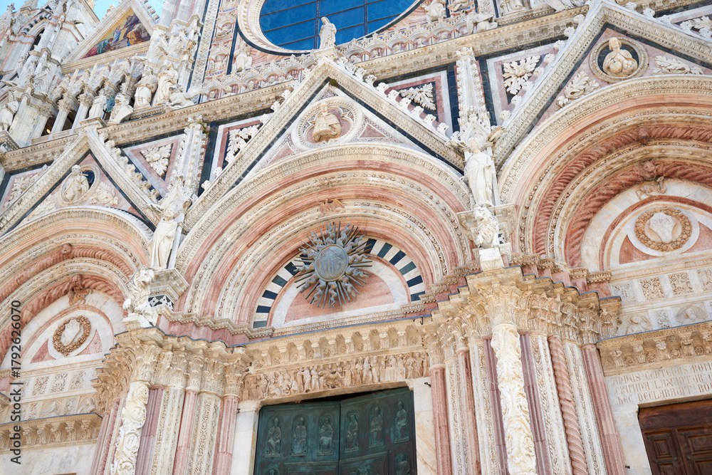 Obraz premium Cathedral in Siena, Tuscany, Italy.