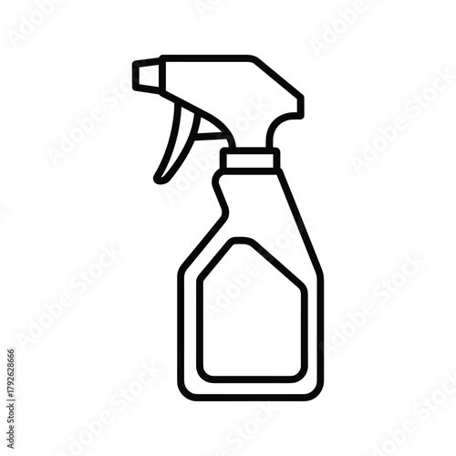 Spray bottle for cleaning