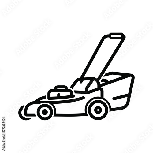 Lawn mower icon