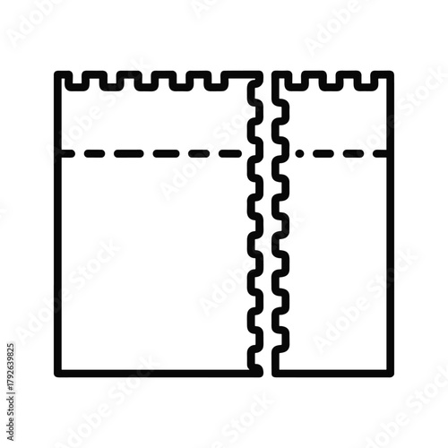 Loudspeaker line icon isolated on for marketing or promotion