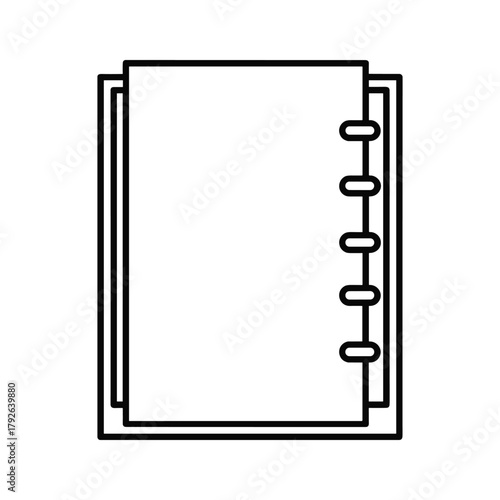 Microphone on stand isolated on