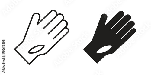 Wound icon logo design element. minimalist style icons