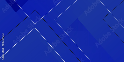 Blue Corporate Background with Cubic Data Professional futuristic Industry