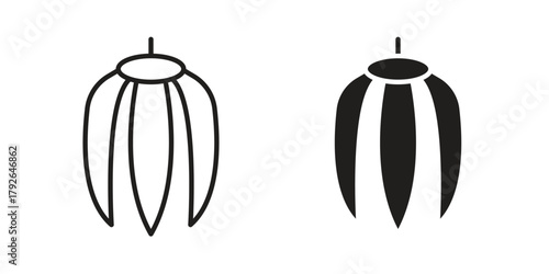 Ylang ylang icon logo design element. minimalist style icons