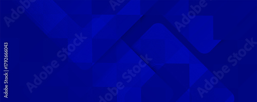 Abstract blue background. Modern simple blue geometric design. Minimal shapes. Suit for booklet, brochure, banner, poster, website, flyer, cover, corporate, backdrop. Vector illustration