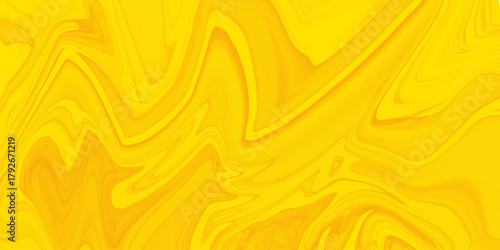 
abstract YELLOW liquid background. Liquid marbling paint texture background. Dynamic Gold and Orange Marbled Fluid Art. Yellow and orange paint pigment mix background.
