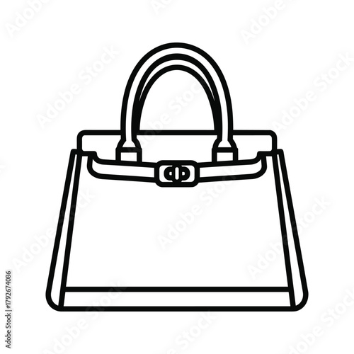 Simple line drawing icon of a bathrobe tied with a belt