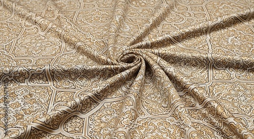 Elegant Moroccan Pattern Hijab Design