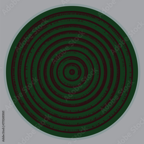 simple textured round art kilim natural plate pattern design supla  Vintage pattern with an effect of attrition. Shabby round carpet. Freehand drawing. Round floral ornament in traditional plate 