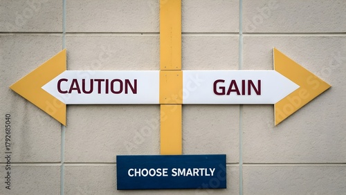 A Caution versus Gain Sign with a Call to Choose Smartly
