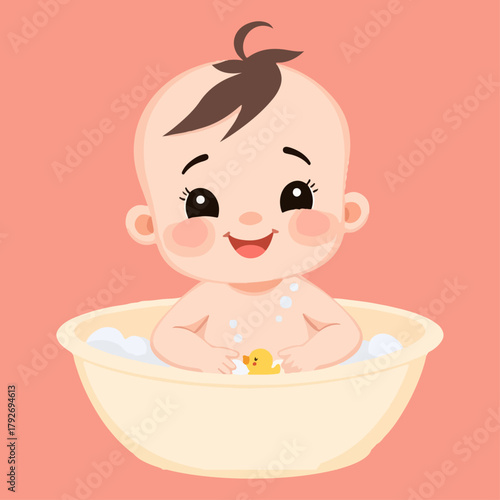 Happy Baby Bath Time: Joyful Infant Hygiene