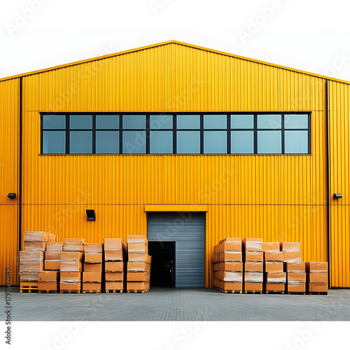 large industrial warehouse