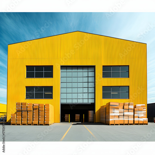 large industrial warehouse