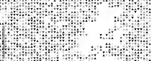 Dark Silver, Gray vector cover in polygonal style. Modern abstract illustration with colorful triangles. Pattern for commercials.