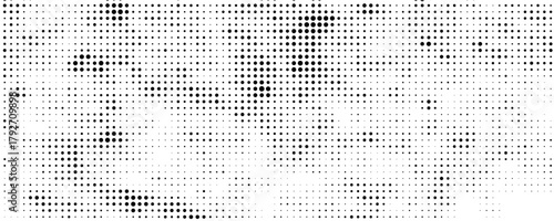 halftone gradient background. Faded grit noise texture. White and black sand wallpaper. Retro pixelated backdrop. Anime or manga style comic overlay.