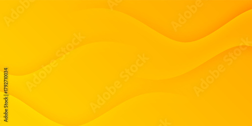 abstract yellow background. Yellow color background abstract art vector. yellow wave. gradient yellow background