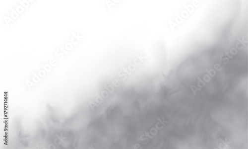 Light smoke twists in airy loops. It shifts across the scene lightly. A faint fog lingers around it. PNG