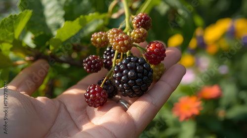 blackberry in hand