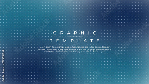 Deep Blue Teal Gradient Abstract Background with Subtle Geometric Dot Texture