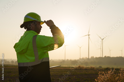 International engineers are investigating the operation of natural energy systems such as wind turbines and electric power.