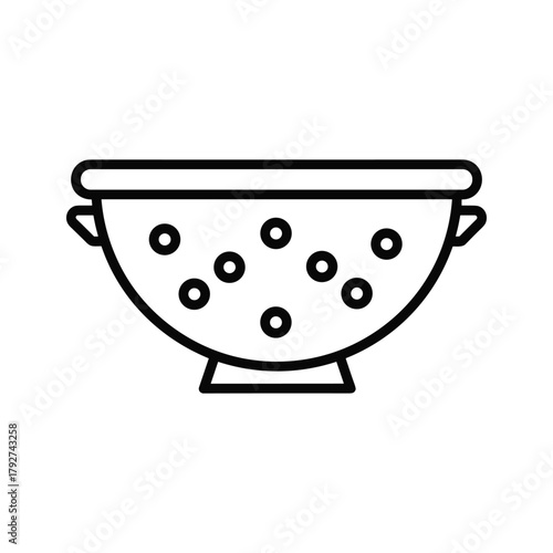 Simple line art icon of a clock showing 1010