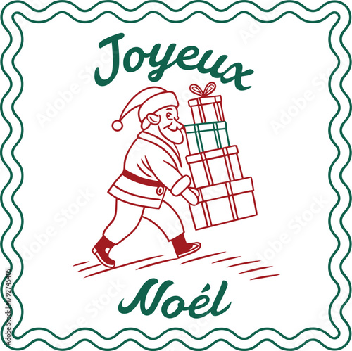 Christmas Frame Hand-drawn SVG