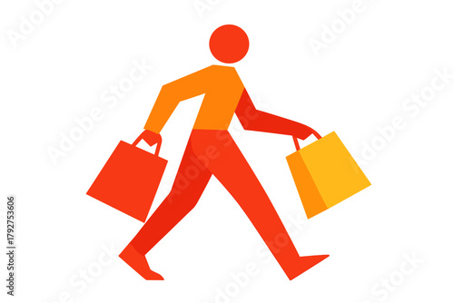 Soft scene lemon bright edges shopper cherry icon vector geometric sharp key