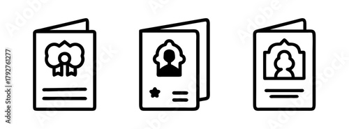 Funeral program template design memorial service brochure obituary layout celebration of life guide